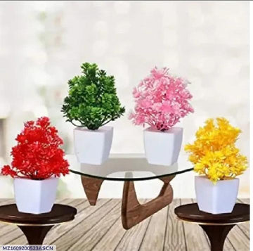 4 Pcs Faux Flower