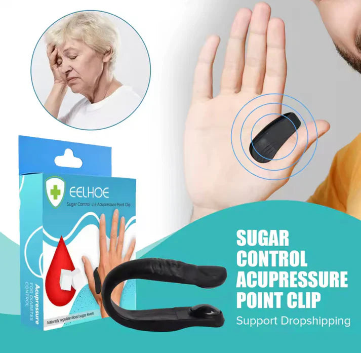 Sugar Control Li4 Acupressure Point Clip Wearable