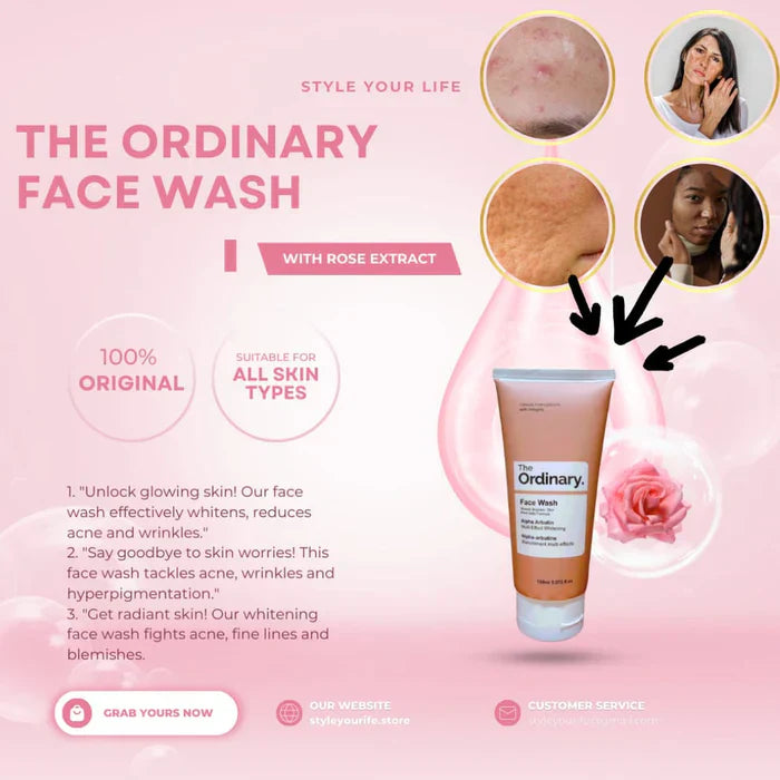 The Ordinary Face Wash